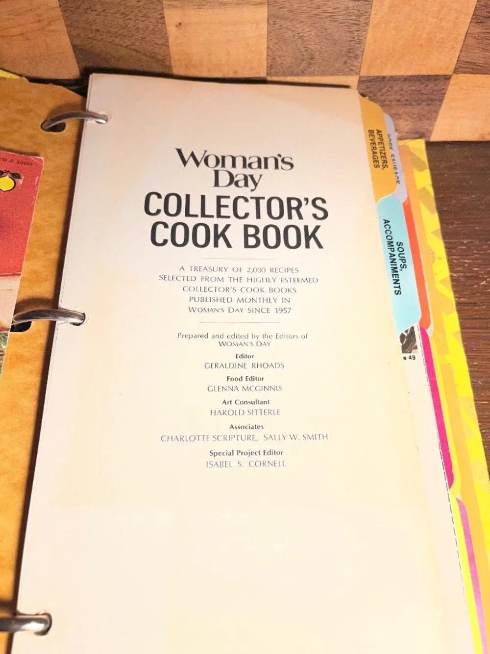 Women’s Day Collector’s Cookbook A748
